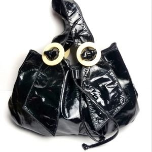 Sloane & Alex Patent Leather Shoulder Bag